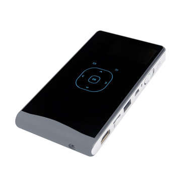 DLP100WM DLP Mini Projector LED Projector 2000 lm Android 4.4 Support 1080P 10-100 inch Screen