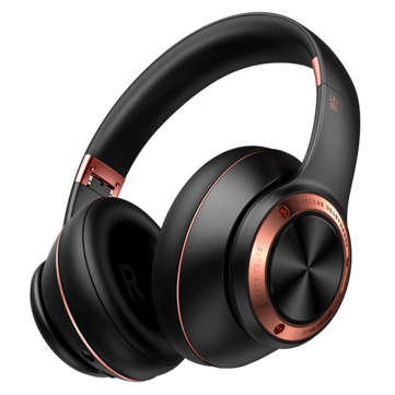 Picun B27 bluetooth 5.0 Headphones Gaming Low Latency Active Noise Cancelling ... (COLOR: BLACKGOLD)