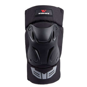 14.2-19.7inch Universal Motorcycle Racing Knee Pads Armor Protective Guard Black