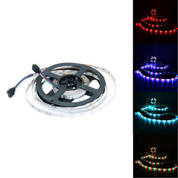 5M SMD2835 Alexa Smart Home WIFI Controller APP Control Non-waterproof RGB LED Strip Light with EU P