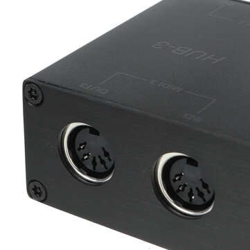DOREMiDi HUB-3 MIDI 3X3 Box USB MIDI Interface MIDI Box MIDI Controller Adapter Converter