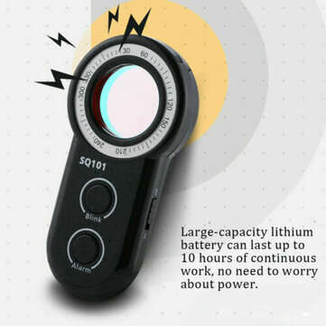 Portable Hiddens Camera Detector Bug Finder Antis spys camera Anti-theft Alarm