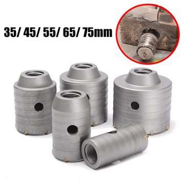 35-75mm Wall Hole Drill Bit Hole Sawtooth Brick Concrete Cement Walls Hole Cutter (SIZE: 75MM)