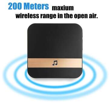 Bakeey Indoor Receiver Wireless Doorbell US Plug Ding Dong for Smart WiFi Video Doorbell Accessories