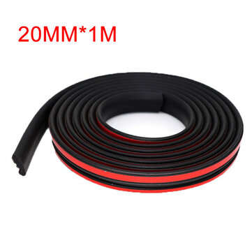 Car Sealing Strip Windshield Rubber Seal Strip Noise Insulation Car Styling (TYPE: DOUBLECUPSET)