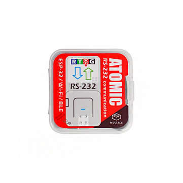 M5Stack ATOM RS-232 M5Atomic TTL to RS232 LevelConverter Full-Duplex Communication Protocol Standa