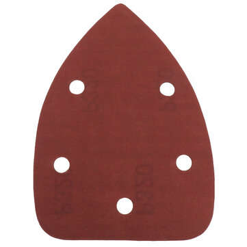 10pcs Sanding Sheets Sanding Discs Sandpaper Pads Triangle Grinding Tool (GRIT: 800)