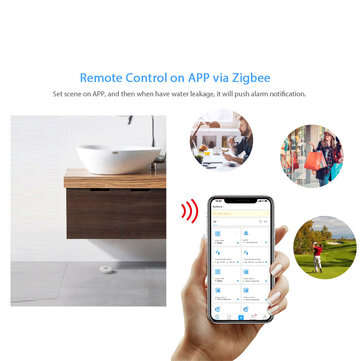 Smarsecur Zigbee Water Level Detector Smart Home EWelink Water Detector Sensor