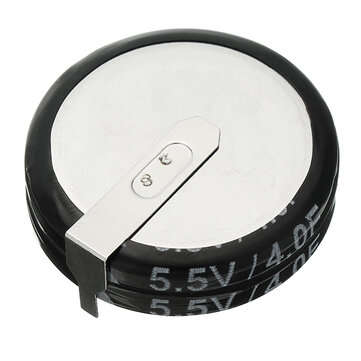 5.5V 4F H Style Horizontal Super Capacitor Farah Capacitor Double Layer Capacitor Low ESR