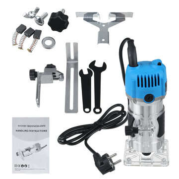 800W 30000Rpm Electric Trimmer Wood Tool Wood Laminate Palm Router Electric Hand Trimmer Edge Joiner