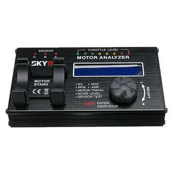SKYRC  BMA-01 Brushless Motor LCD Analyzer KV Voltage BPM AMP Timing Checker