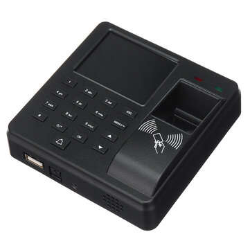 Biometric Fingerprint Attendance Machine Time Clock Employee Check In Out Device