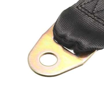 23cm Car Safety Belt Extending Seat Belt Extender Bolt Nut Washer Black