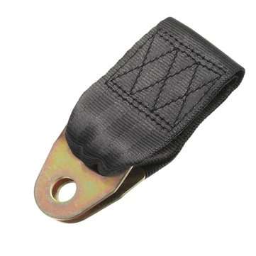 23cm Car Safety Belt Extending Seat Belt Extender Bolt Nut Washer Black