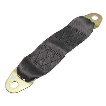 23cm Car Safety Belt Extending Seat Belt Extender Bolt Nut Washer Black