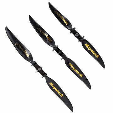 Mayatech 1365 13*6.5 Inch Nylon Folding Propeller Blade for RC Airplane