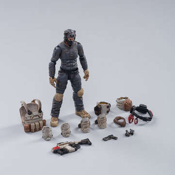 JOYTOY Action Figure Multi-joint Rotatable Free Truism 15th Moon Wolf Fleet Figure New Toy for Colle