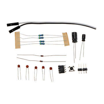 10pcs DIY NE555 Ding Dong Bell Doorbell Module Kit DIY Music DIY Electronic Production Training Kit