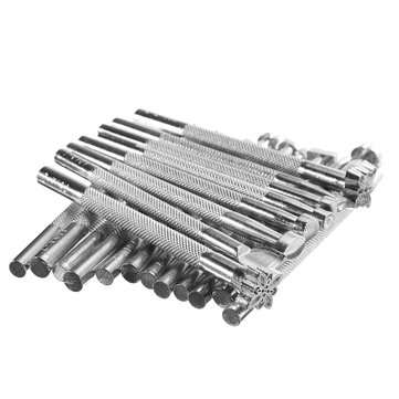 Leather Craft Tool Hand Stitching Sewing Tool Thread Awl Waxed Thimble Kit