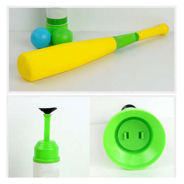 Kids Baseball Set Automatic Launcher Baseball Toys Children Indoor Outdoor Sports Toys