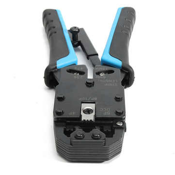 8inch Network Cable Crimper Crimping Plier Tool For 10P/8P/6P/4P/RJ45/RJ12/RJ11 Plug