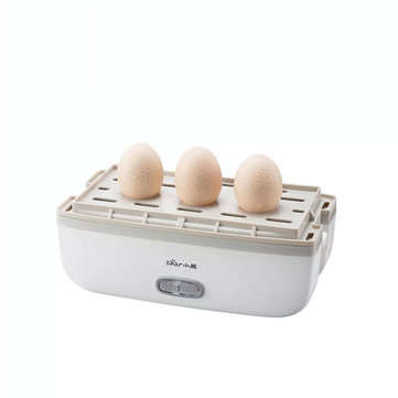 Bear 270W 0.5L Portable Electric Lunch Bento Box Insulated Food Heating Warmer Car Thermos Rice Cont