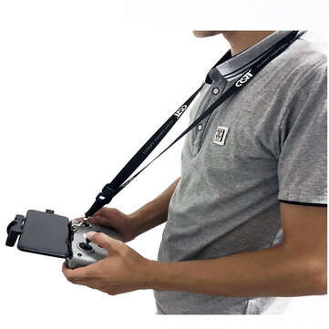 Remote Controller Transmitter Neck Strap Mount Hanging Lanyard Belt Bracket for DJI Mini 2 / Mavic A
