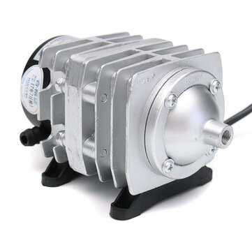 30W Electromagnetic Air Compressor Aquarium Oxygen Fish Pond Air Pump Aerator
