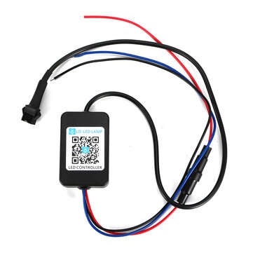 8PCS Car Motorcycle ATV Strip RGB LED Remote Under Glow Neo Multi Color Light Kit