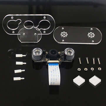 Catda Fisheye Camera Module 5 Million Pixels 130 Adjustable Focus Support Infrared ... (TYPE: A)