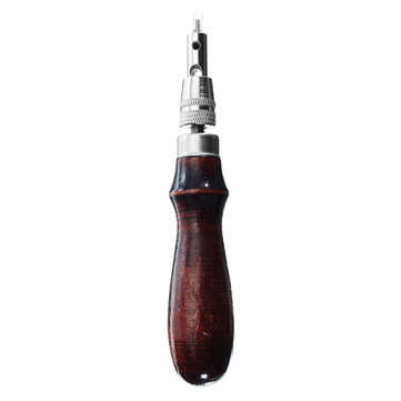 Leather Craft Tool Hand Stitching Sewing Tool Thread Awl Waxed Thimble Kit