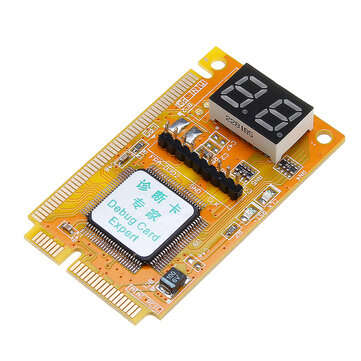 3 in 1 Mini PCI/PCI-E Card LPC PC Laptop Analyzer Tester Module Diagnostic Post Test Card Board