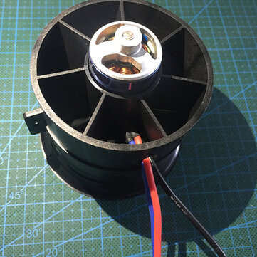 AF-Model 70mm 12 Blade Ducted Fan EDF Unit With 2842 2300KV 6S Brushless Outrunner Motor for RC Airp