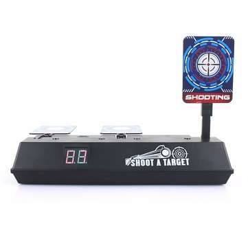 Auto-Reset Electric Scoring Shooting Target with Light and Sound Scoring Practice Target for Nerf To