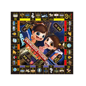 Large Luxury Childrens Estate Credit Card Machine Tycoon Classic Board Game Toy (LETTER: B)