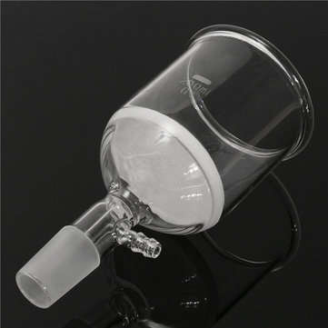 200mL 24/29 Glass Buchner Funnel Filtering Coarse Filter Lab Experiment Glassware
