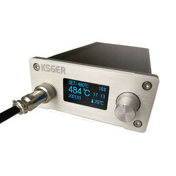 KSGER T12-A Soldering Station Electric Iron STM32 OLED Screen Size 1.3 T12 Temperature Controller