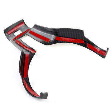 Carbon Fiber Steering Wheel Trim For BMW F20 F22 F21 F30 F32 F33 F36 F06 F12 F13 X5 F15 X6 F16 M-Spo