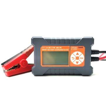 LANCOL 2 in 1 Car Battery Charger Tester Smart Full Automatic LCD Display 12V 3A M... (PLUG: USPLUG)