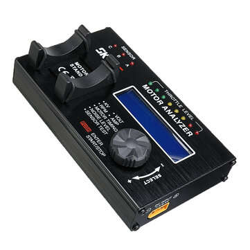 SKYRC  BMA-01 Brushless Motor LCD Analyzer KV Voltage BPM AMP Timing Checker