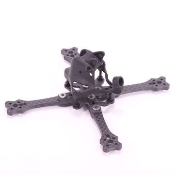 AlfaRC Peter 112A 112mm Wheelbase 3K Carbon Fiber 3 Inch Freestyle Toothpick Frame Kit for RC FPV Ra