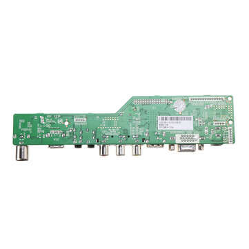 Digital Signal M3663.03B DVB-T2 Universal LCD TV Controller Driver Board TV/PC/VGA/HDMI/USB+7 Key Bu