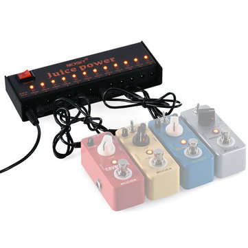 MOSKY JUICE POWER DC 18V 12 Isolated Power Supply Connector for 9V 12V 18V Guitar Effect Pedals