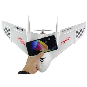 KINGKONG/LDARC TINY WING 450X 431mm Wingspan EPP FPV RC Airplane Flying Wing Delta-Wing PNP With Fli