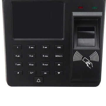 Biometric Fingerprint Attendance Machine Time Clock Employee Check In Out Device