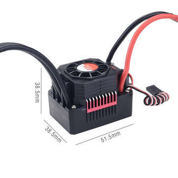 SURPASS HOBBY KK 3650 Brushless Motor 4500KV 60A Brushless ESC 6KG Metal Gear Digital Servo RC Car P