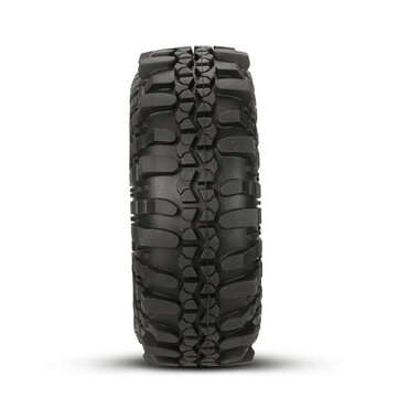 4Pcs AUSTAR AX-4020A 1.9 Inch 110mm 1/10 RC Car Tires with Alloy Hub For D90 SCX10 AXAIL RC4WD TF2 R