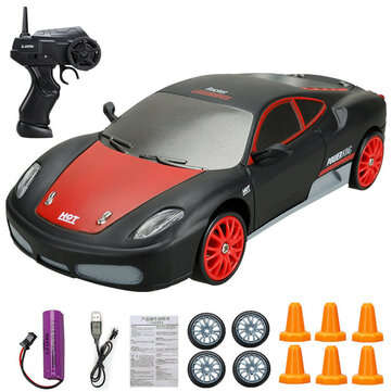 1/24 2.4G 4WD Drift RC Car On-Road Vehicles RTR Model (COLOR: BLACK)