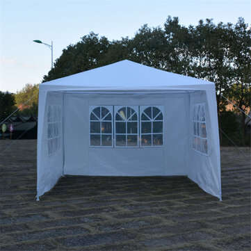 3x3m 3 Instant Sidewall Tent Canopy UV Sun Wall Waterproof Tent Sunshade Sidewall Outdoor Camping Ga