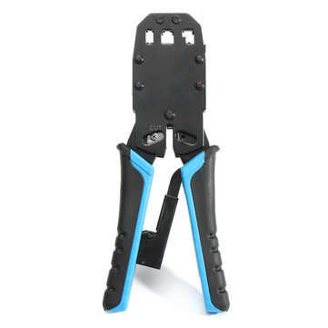 8inch Network Cable Crimper Crimping Plier Tool For 10P/8P/6P/4P/RJ45/RJ12/RJ11 Plug